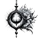 Pendulum tattoo design idea
