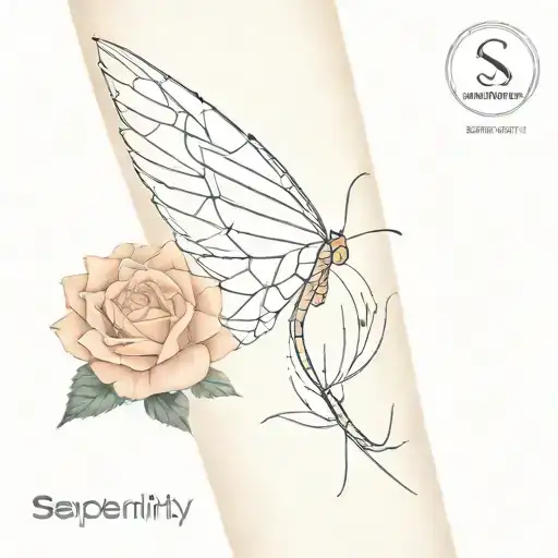Serendipity tattoo design idea