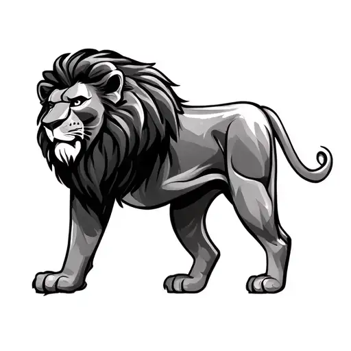 Mufasa tattoo design idea