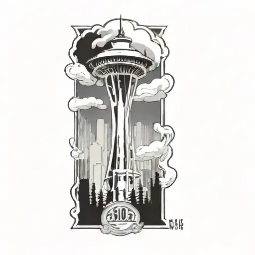 206 Seattle tattoo design idea