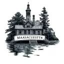 Massachusetts tattoo design idea