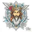 prince of peace tattoo design idea