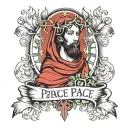prince of peace tattoo design idea