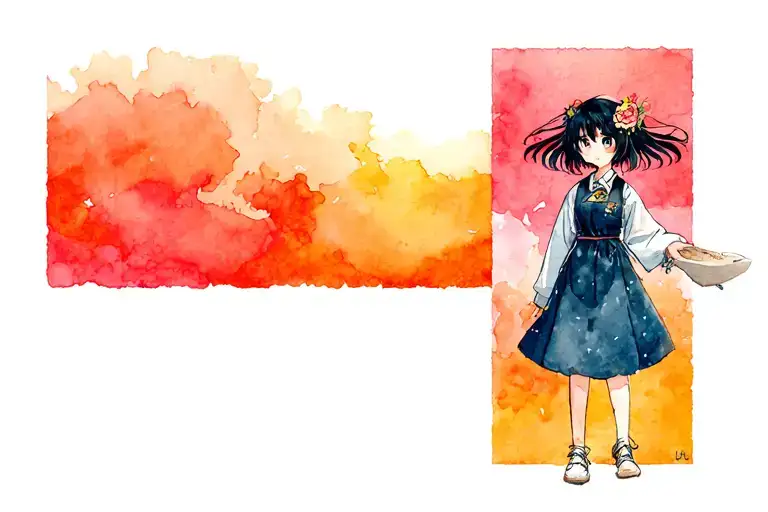 The Adventures of Chihiro tattoo design idea