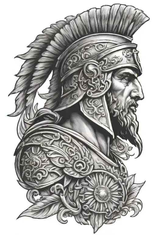 Roman Empire tattoo design idea