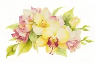 contentment tattoo design idea