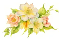 contentment tattoo design idea