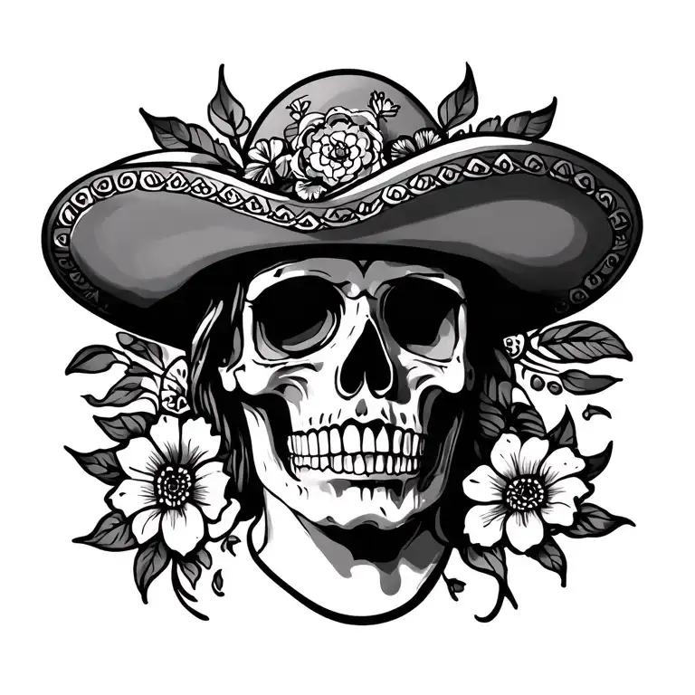 Mexican tattoo design idea