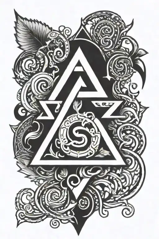 sigma symbol tattoo design idea
