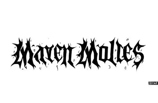 "Maven Moldes" tattoo design idea