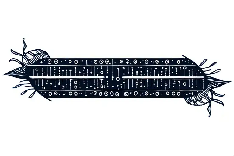 Kirti morse code tattoo tattoo design idea