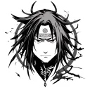 itachi uchiha tattoo design idea