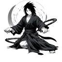 itachi uchiha tattoo design idea