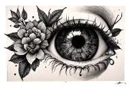 fill in the gaps tattoo design idea