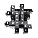 crossword with my dates arranged tattoo design idea