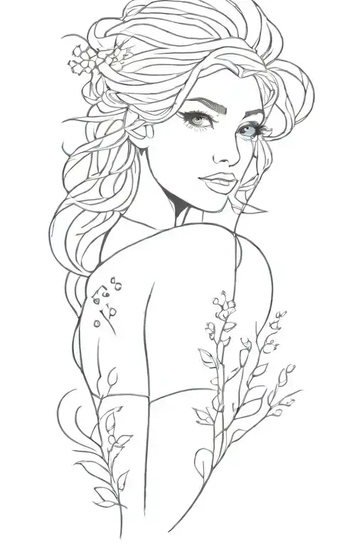 let it go tattoo design idea