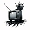 Tv Static tattoo design idea