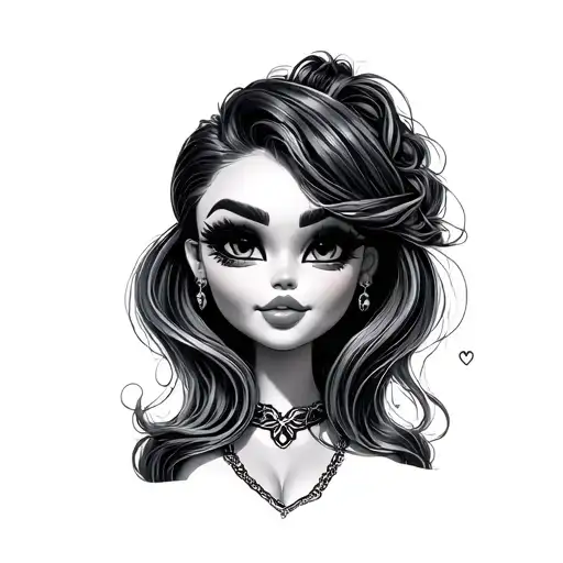 Bratz tattoo design idea