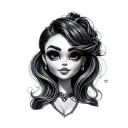 Bratz tattoo design idea