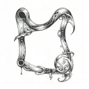 Filler Space tattoo design idea