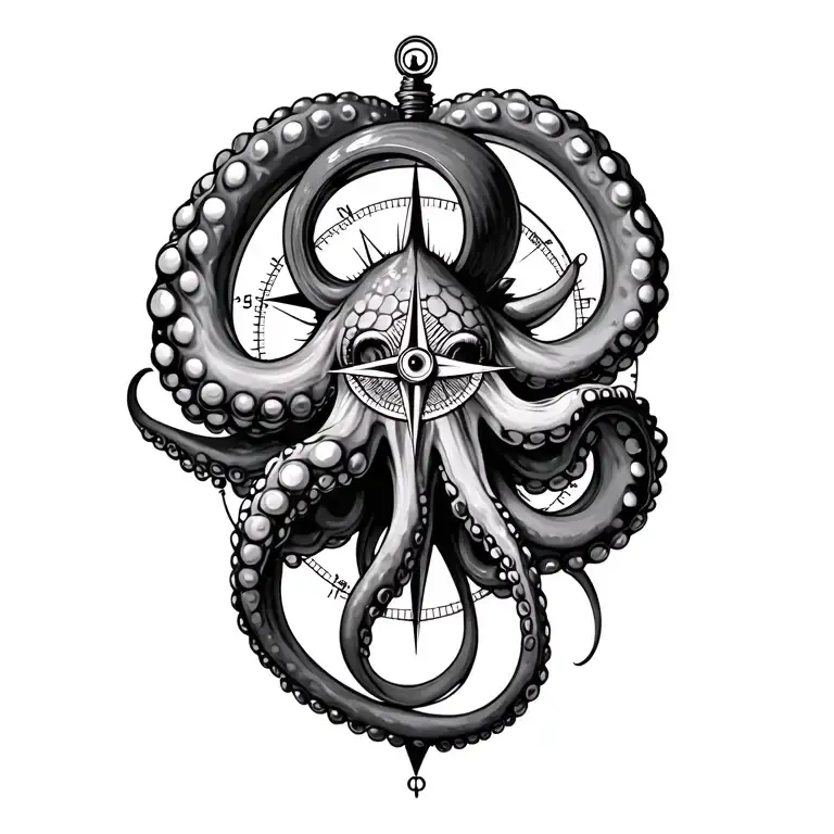 444+ Compass Shoulder Tattoos in 2026 - BlackInk AI