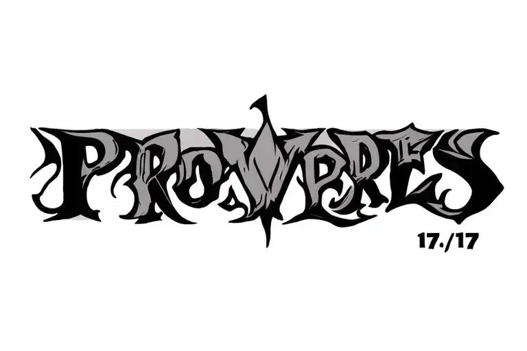 proverbs 17:17 tattoo design idea