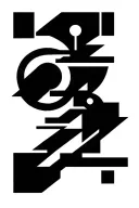 Raw Blackwork Chaotic Bold Strokes Flow Brutalist tattoo design idea