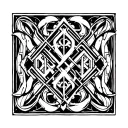 "malde" Two Word Ambigram Generator tattoo design idea