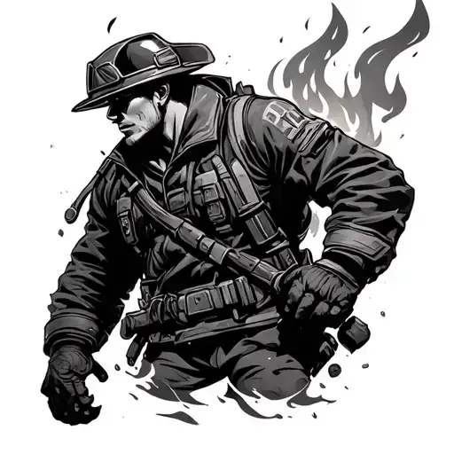 Fire Force tattoo design idea