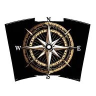 compass rose tattoo design idea