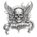 god's plan tattoo design idea