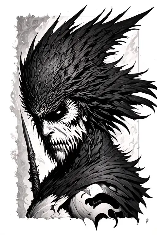 griffith berserk tattoo design idea