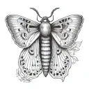 moth tattoo design tattoo design idea