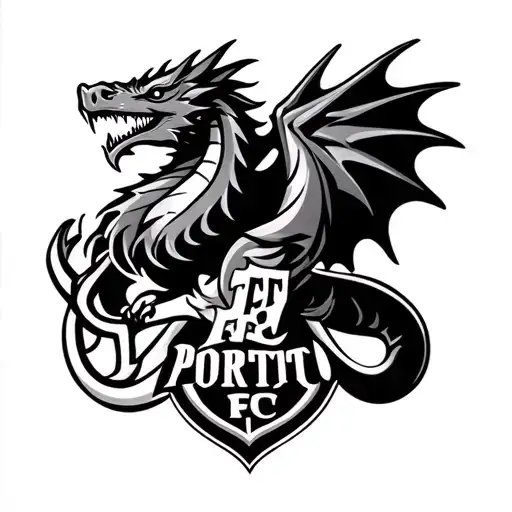 Dragon FC Porto Energie tattoo design idea