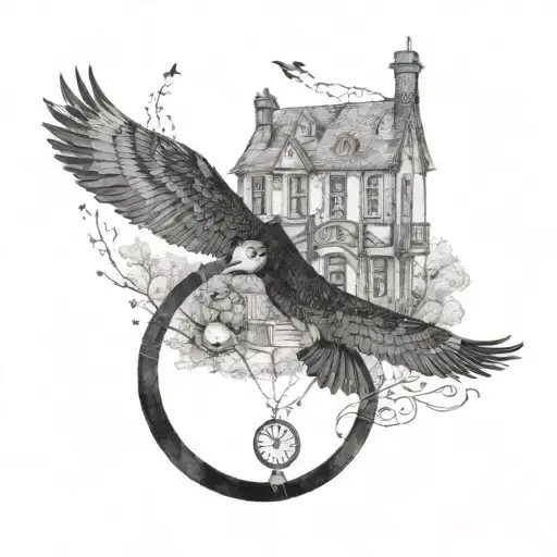 miss peregrine home of peculiar children tattoo design idea