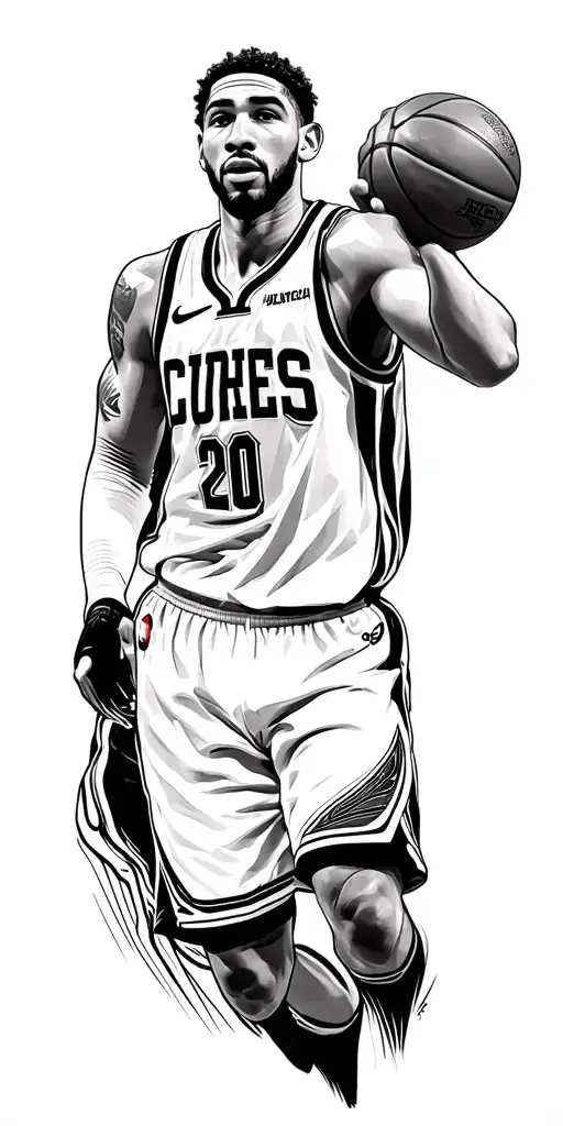 Jayson Tatum und Stephen Curry tattoo design idea