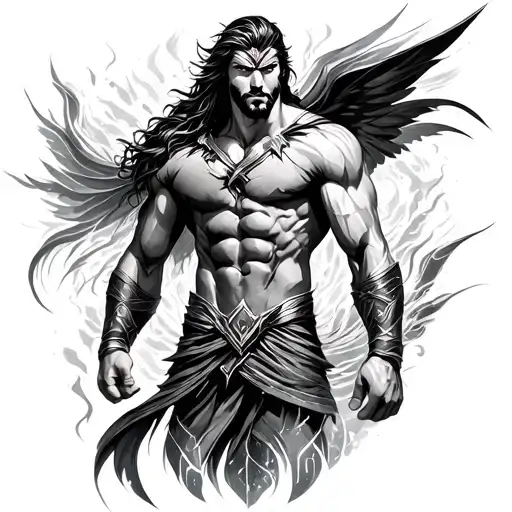 Aquaman tattoo design idea