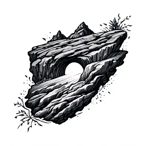 geology tattoo tattoo design idea
