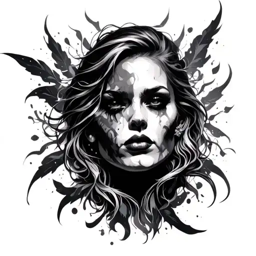 Rave tattoo design idea