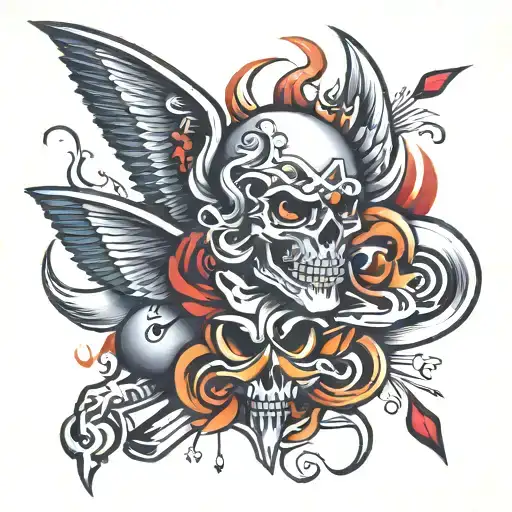 RBT in graffiti style tattoo tattoo design idea