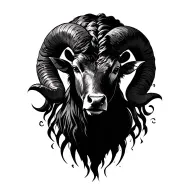 Aries Taurus tattoo design idea