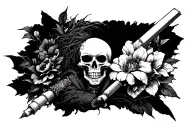 death note tattoo design idea