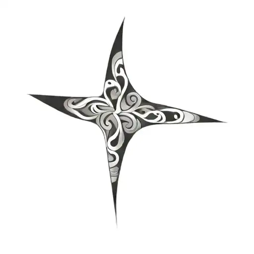 Coverup Abstract Patterns tattoo design idea