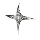 Coverup Abstract Patterns tattoo design idea