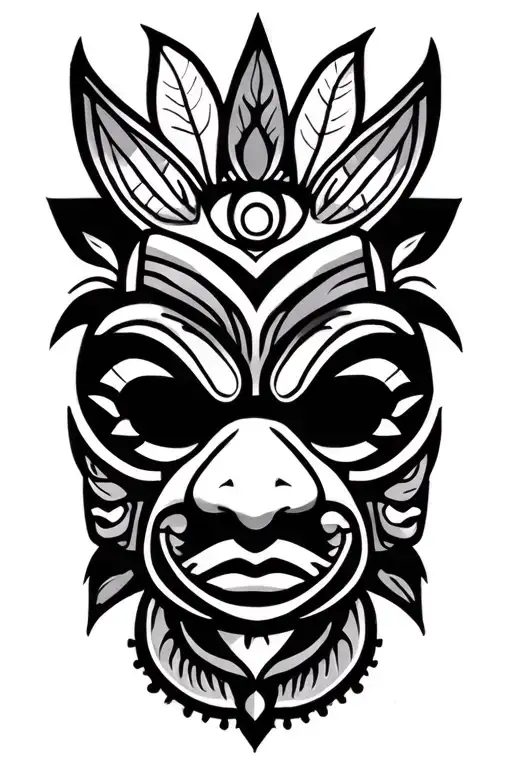 Cool Igbo tattoos inspired tattoo design idea