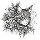 Valeria tattoo design idea