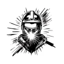 welder tattoo design idea