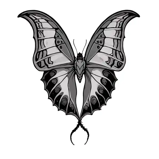 Atlas Moth tattoo design idea