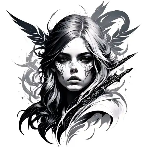 Solo Leveling tattoo design idea