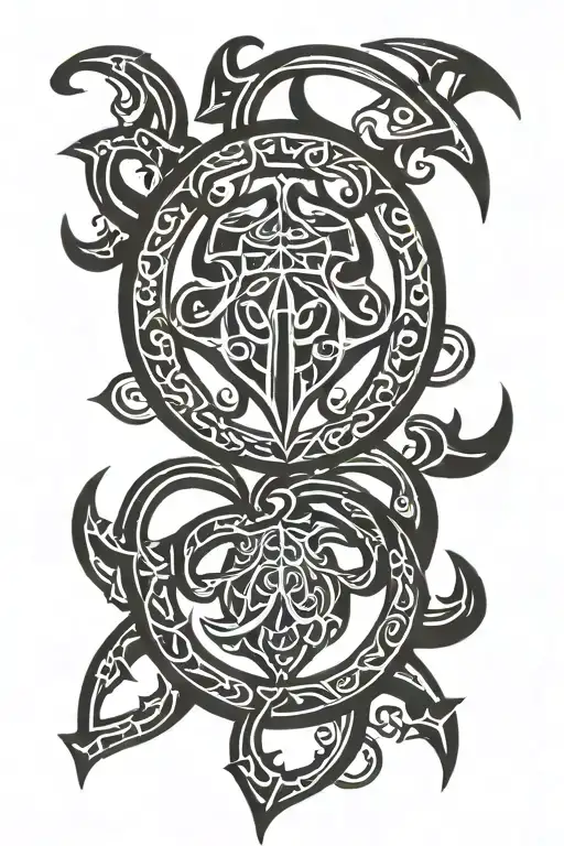 Skyrim imperial symbol tattoo design idea